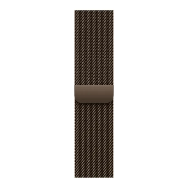 Apple Watch Series 12 46mm Aluminium Dark Bronze Case with Dark Bronze Milanese Loop M/L